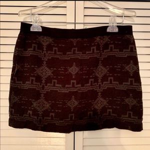 American Eagle Outfitters Print Skirt